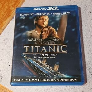 🌟3/$25🌟 Titanic Blu-ray 3D Movie + Blu-ray